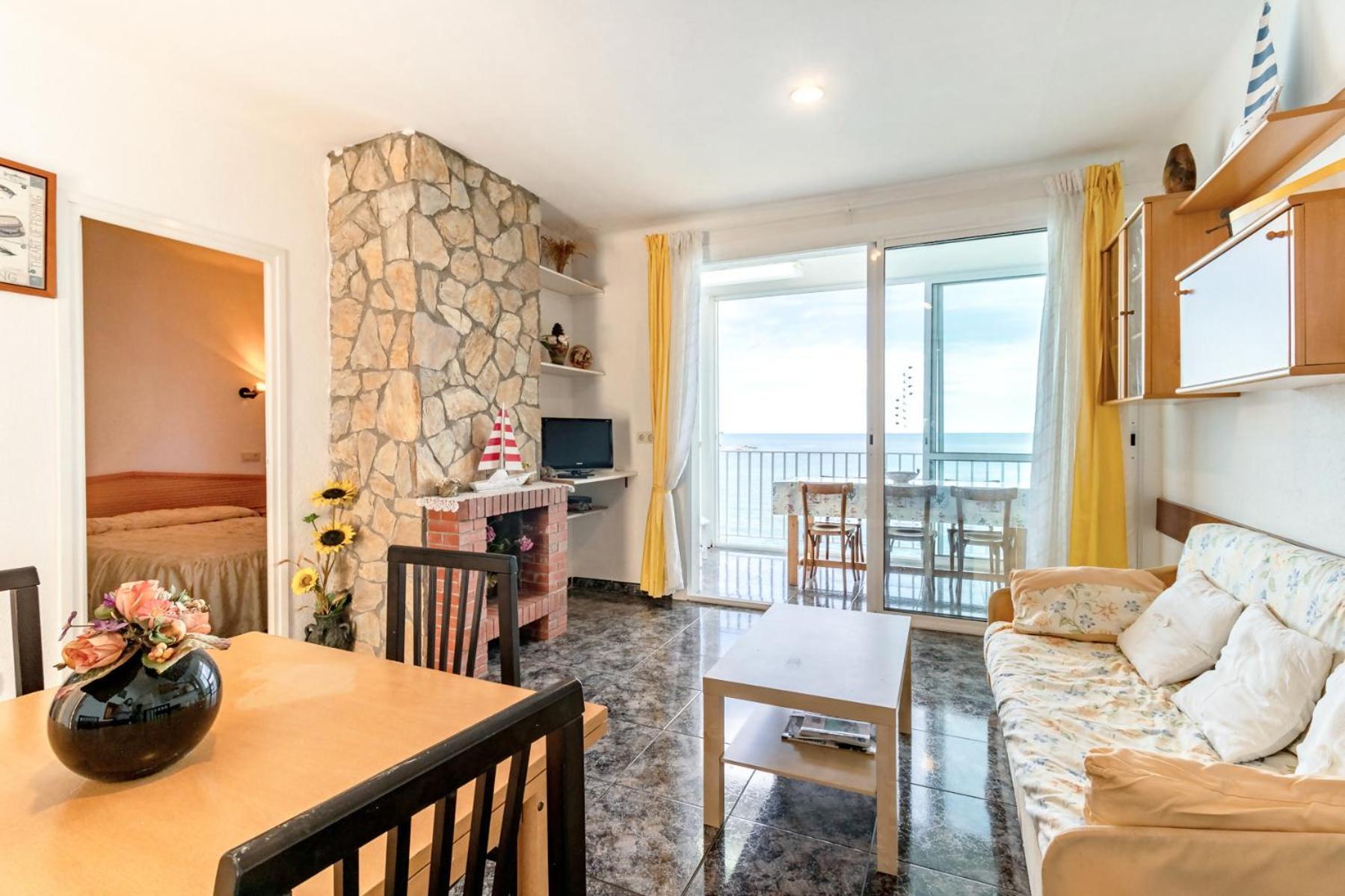 Apartamento Fener De Baix 81 Bonito En Primera Línea De Mar *